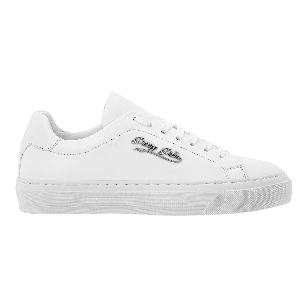 Philipp Plein Low-Top Sneakers Signature Dames Schoenen Wit