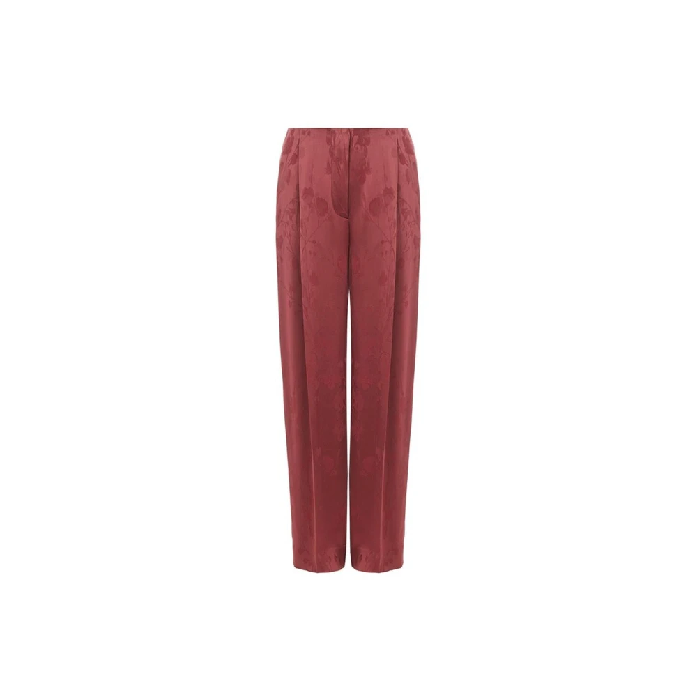 Lardini Rode elegante op maat gemaakte broek voor vrouwen Red Dames