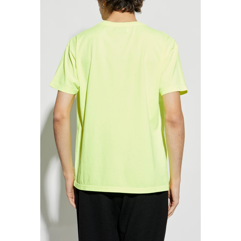 Vivienne Westwood T-shirt met logo Yellow Heren