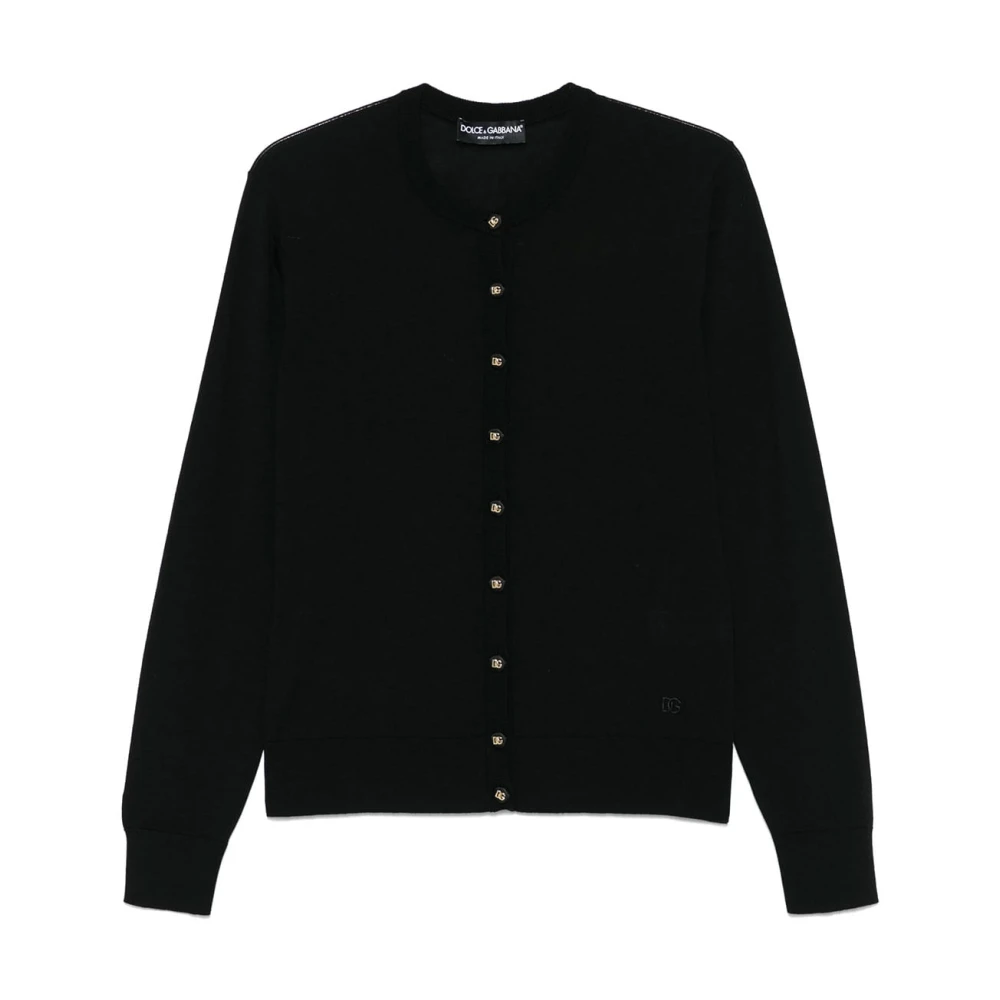 Dolce & Gabbana Women's Black Stylish Cardigan With Fxv05zjcvxfn0000 - Cardigans - Xl - Knitwear