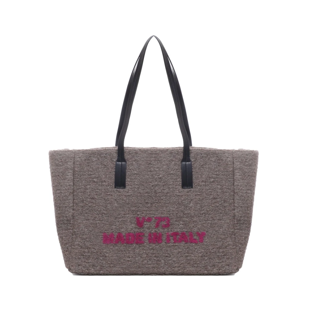 V73 Tote Bags Beige Dames