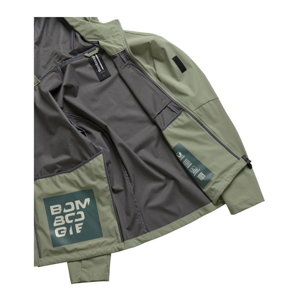 BomBoogie Rain Jackets Green Heren