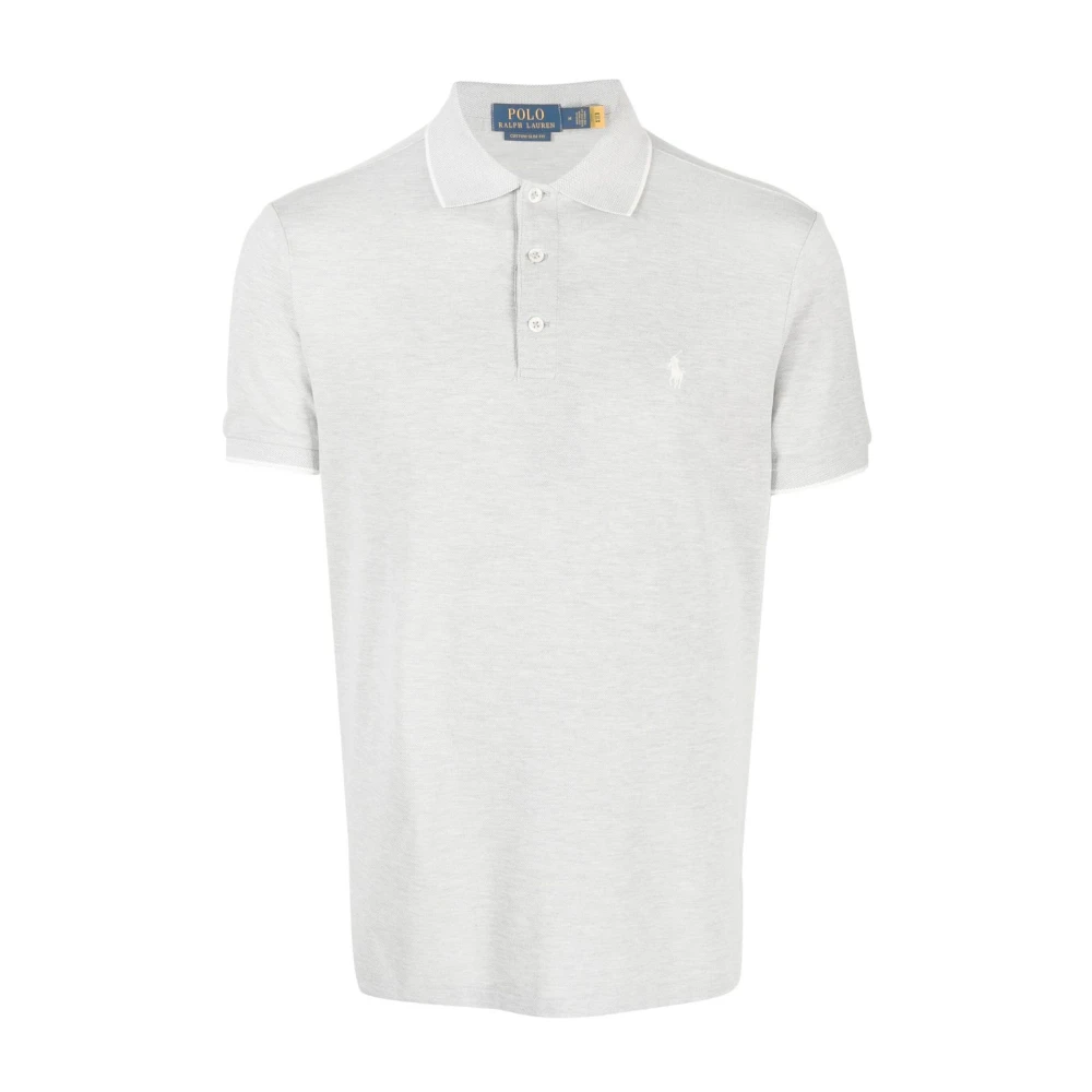 Ralph Lauren Klassiek Logo Polo Shirt Gray Heren