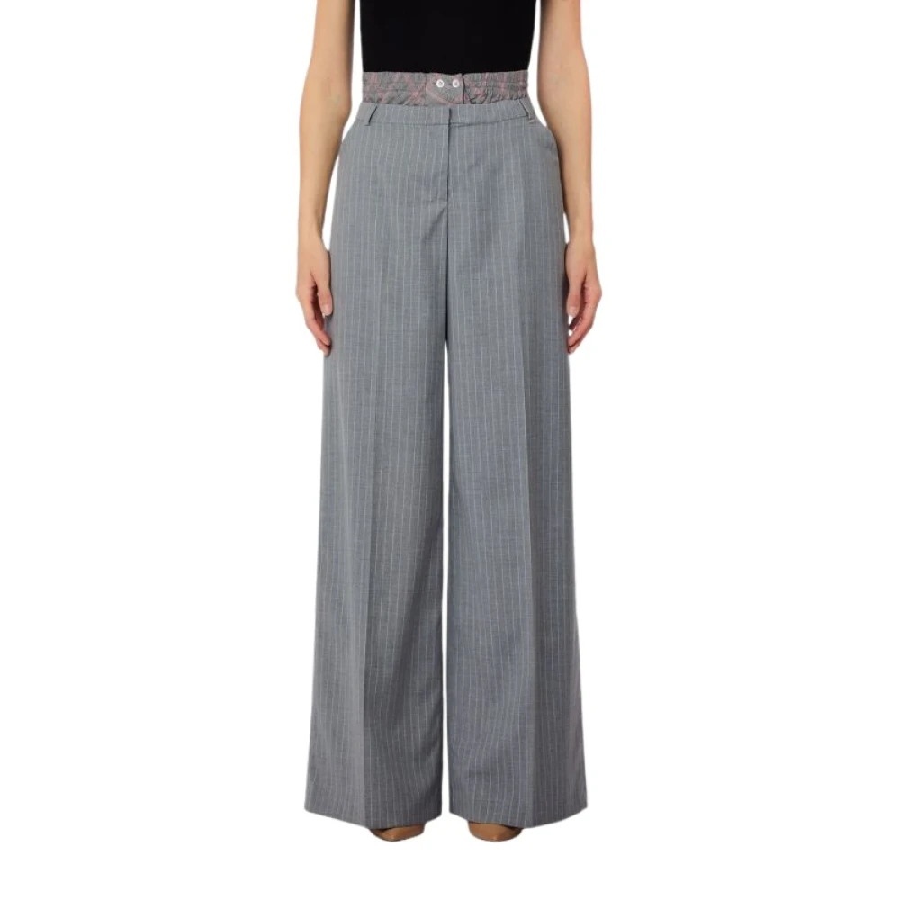 Liu Jo Donna Grigio Pantaloni, Xs, New,