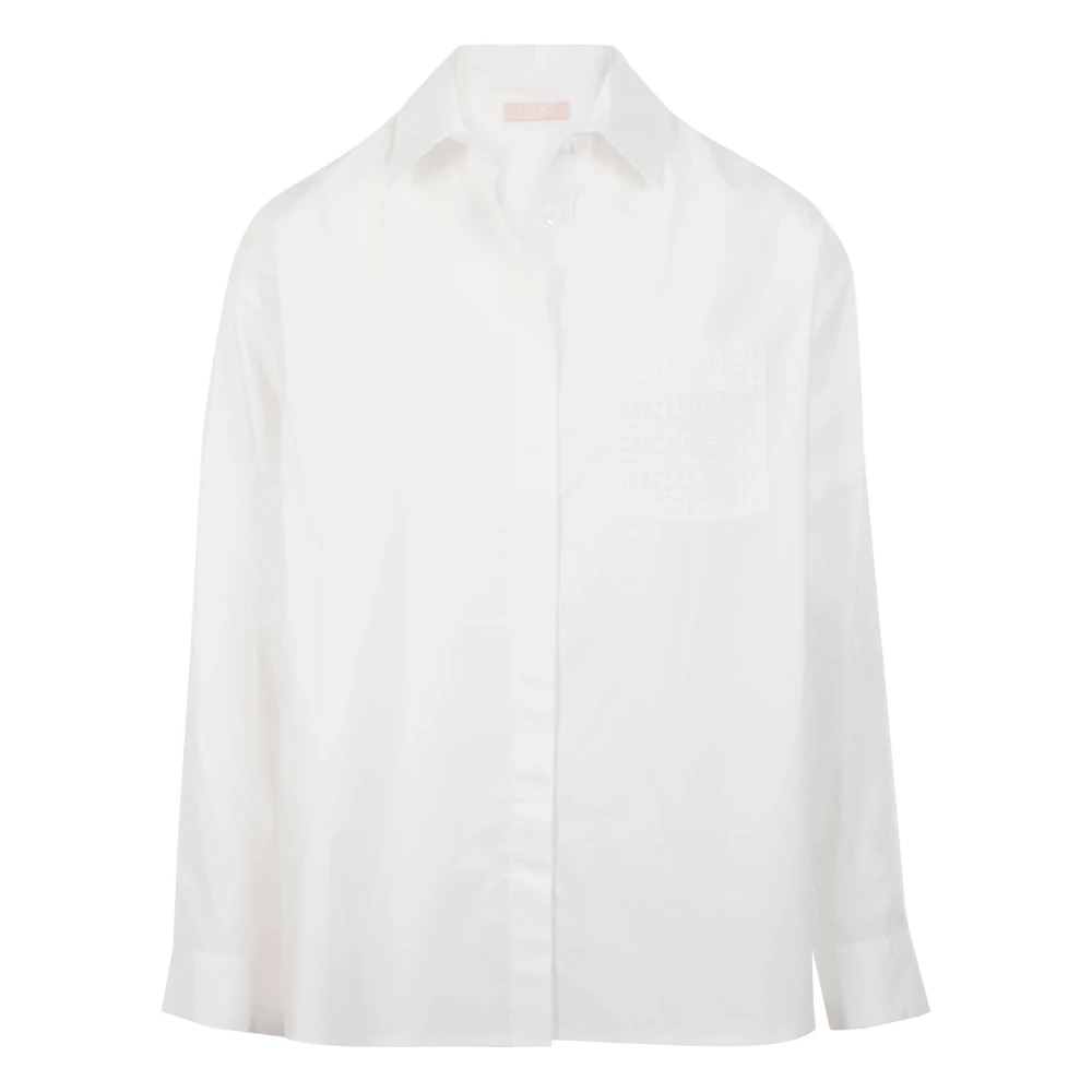 Liu Jo Stijlvolle Blouses voor Vrouwen White Dames