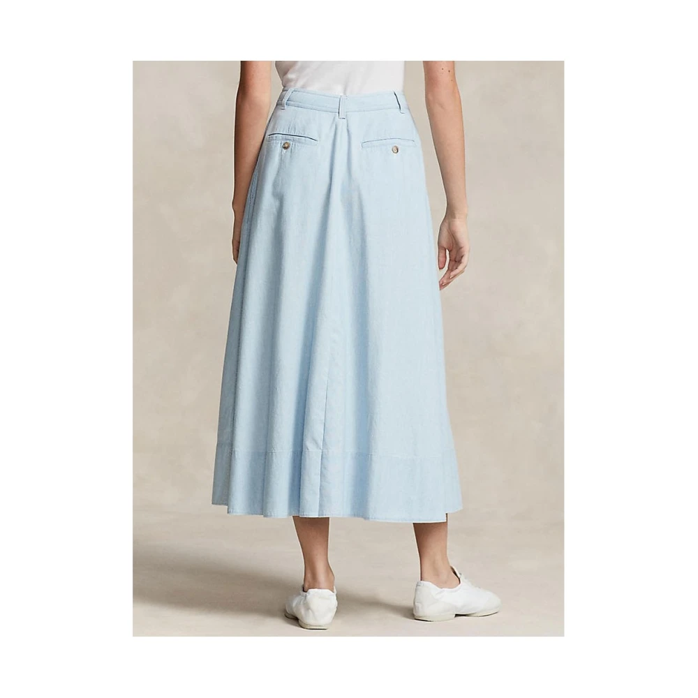 Ralph Lauren Stijlvolle Rok voor Vrouwen Blue Dames