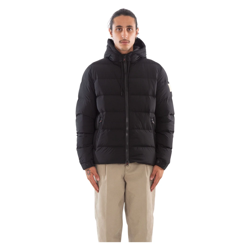 Afterlabel Matte Hooded Donsjack Black Heren