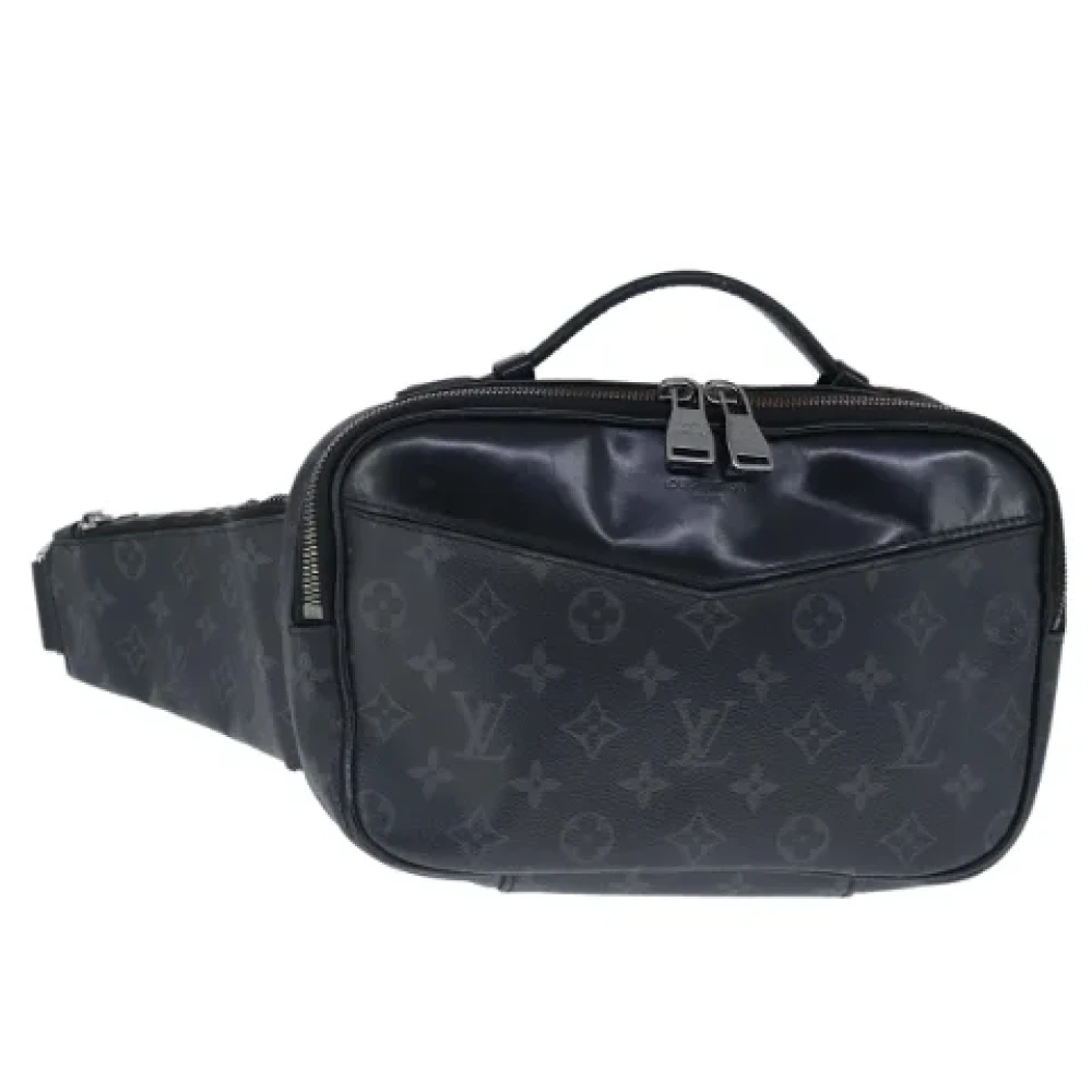 Louis Vuitton Vintage Pre-owned Canvas louis-vuitton-bags Black Dames