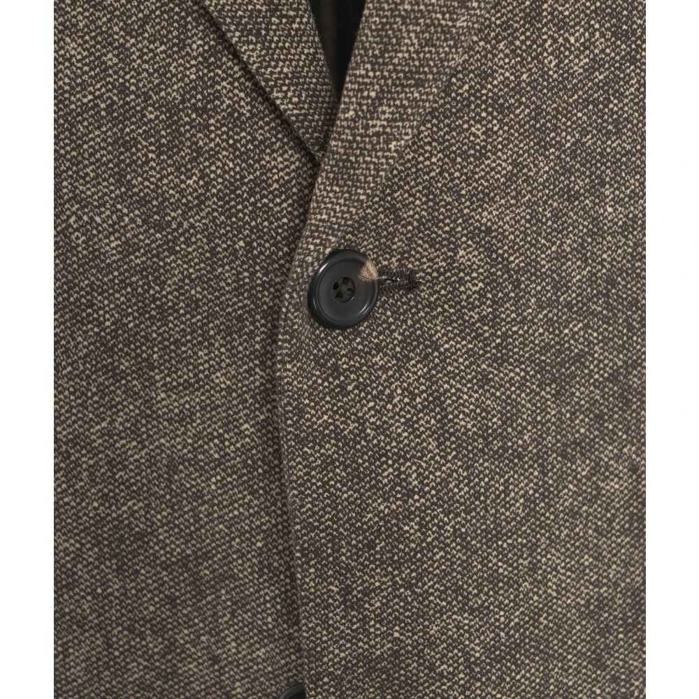 Circolo 1901 Bruine Single-breasted Blazer Aw24 Brown Heren