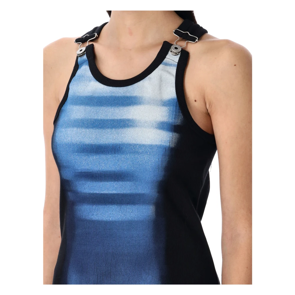Jean Paul Gaultier Heren Tanktop Klassieke Stijl Blue Dames