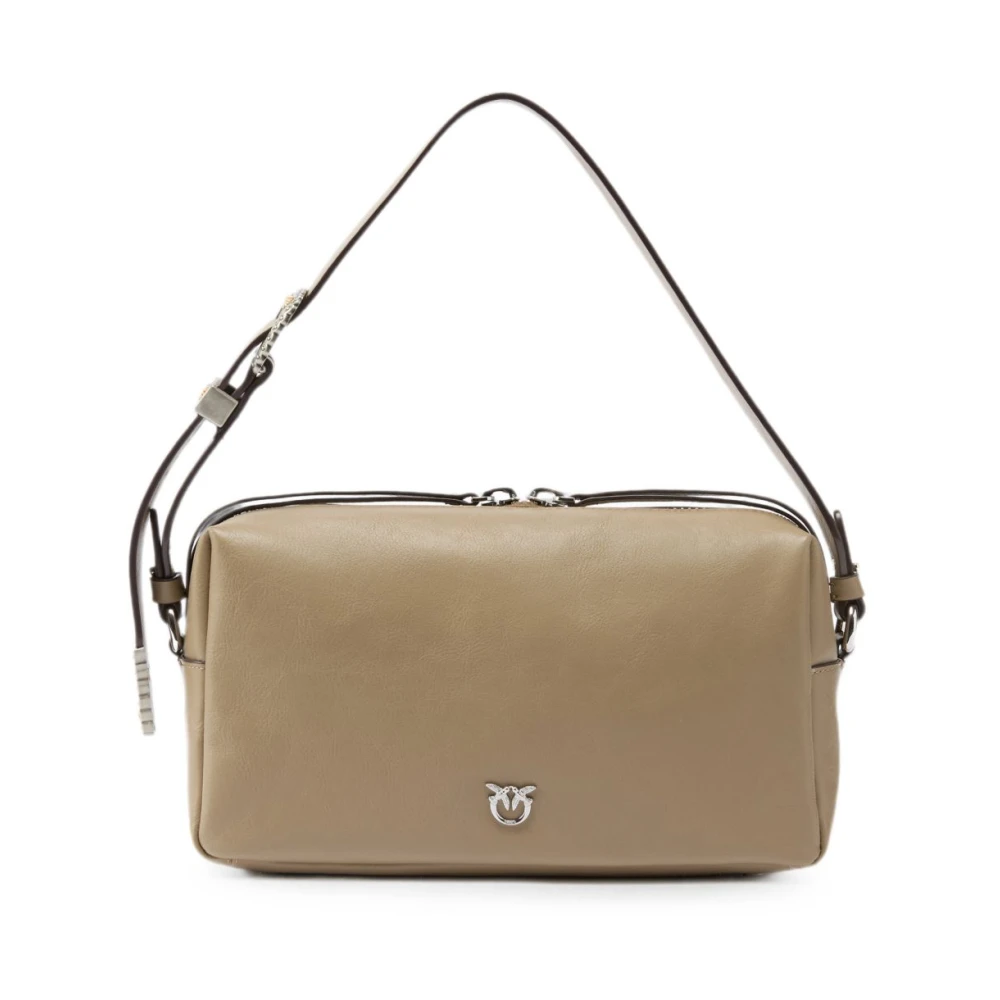 Pinko Bauletto Trittico - Female - Shoulder Bags - Gray - One Size - Bags