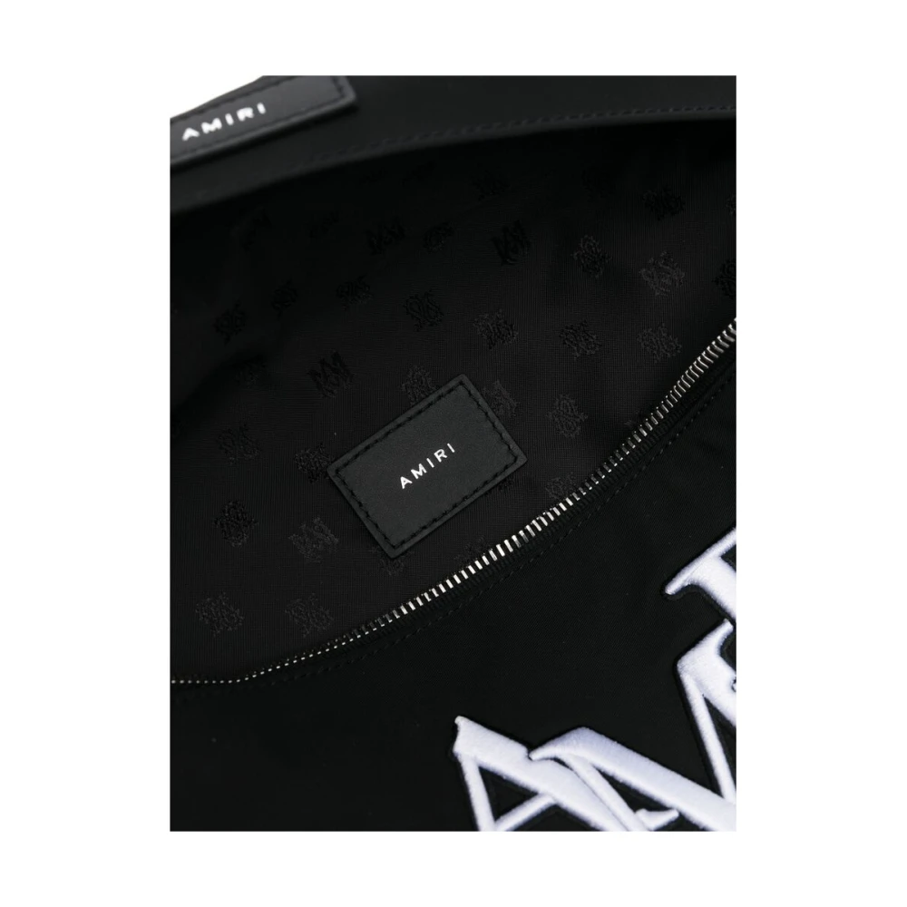 Amiri Zwarte heuptas met ritssluiting Black Heren