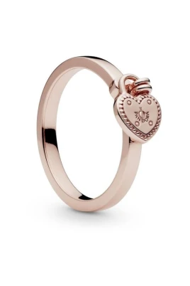Pandora Rose 14K guldpläterad silverring