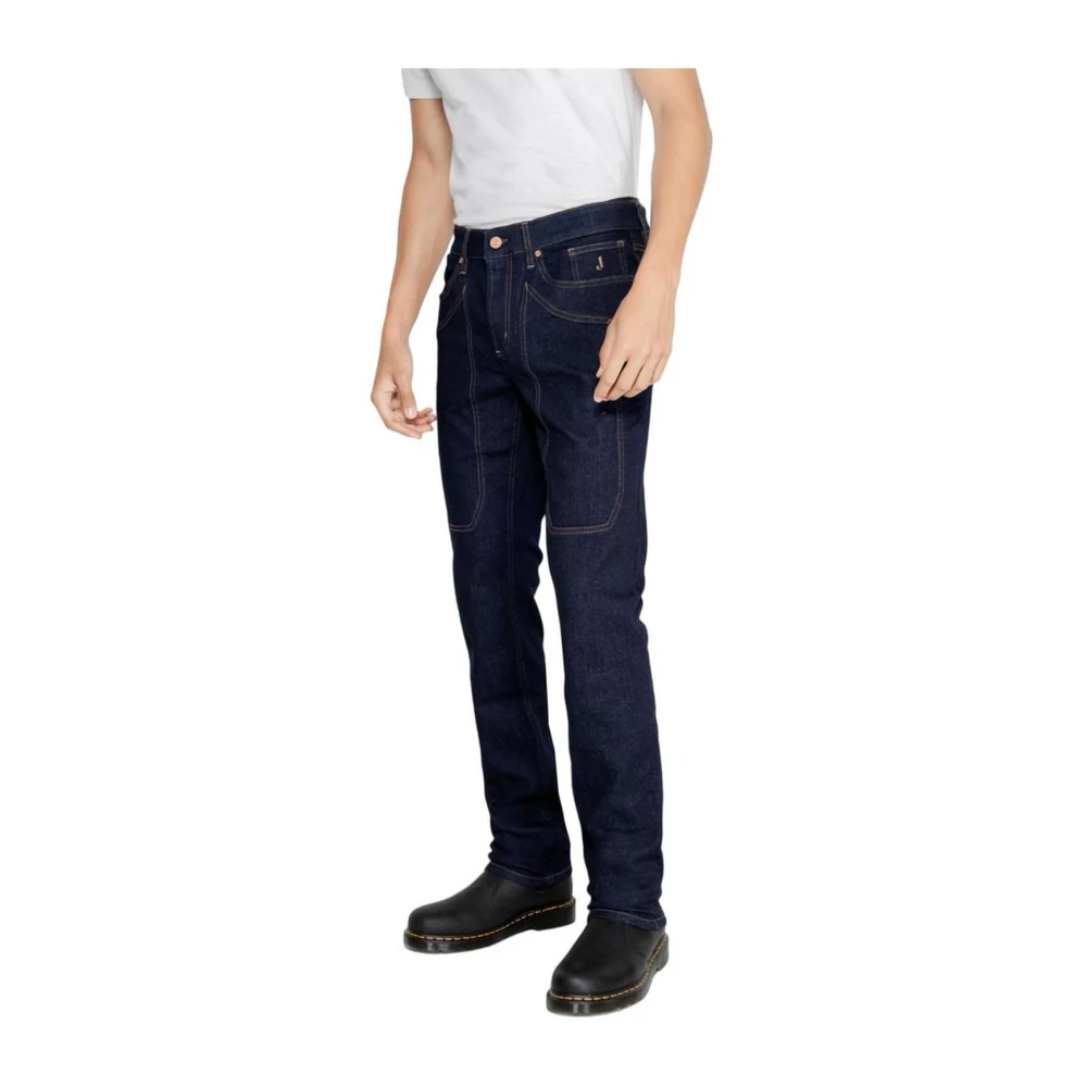 Jeckerson Stretch Katoenmix Jeans & Broeken Blue Heren