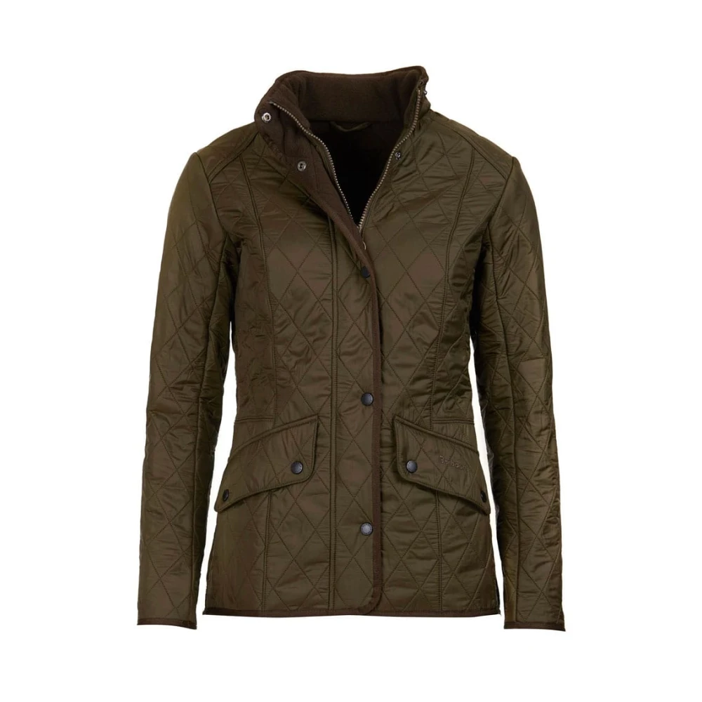 Barbour Polarquilt Jacka Green, Dam