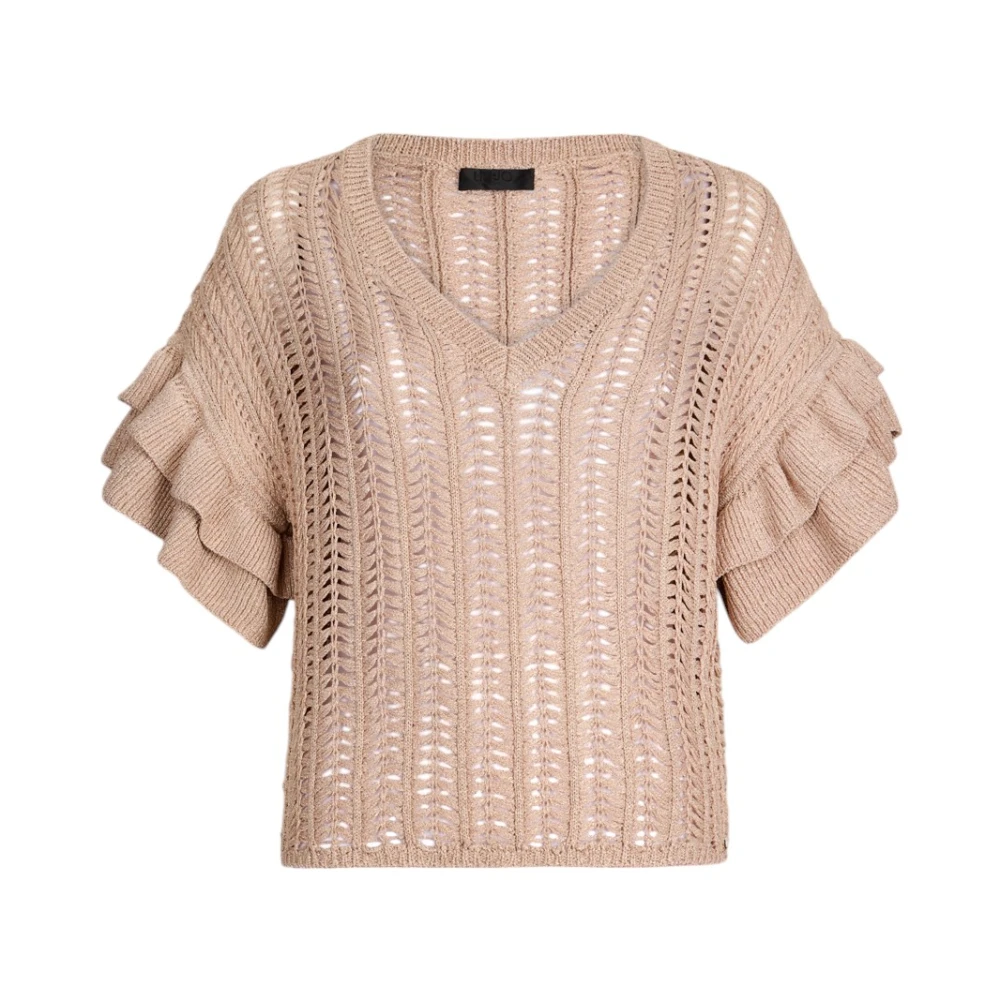 Knitwear > V-neck Knitwear - - Liu Jo - Modalova