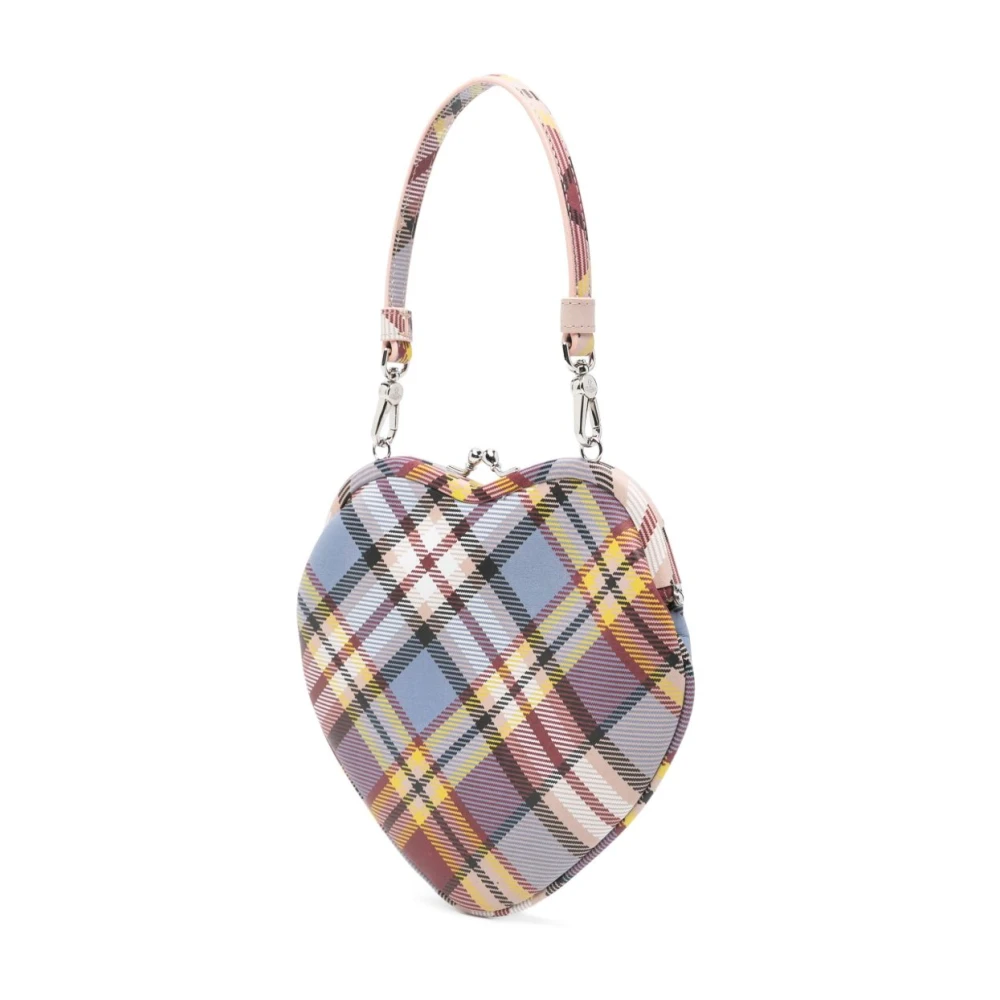 Vivienne Westwood Stijlvol Beige Kiss-Lock Schoudertas Multicolor Dames