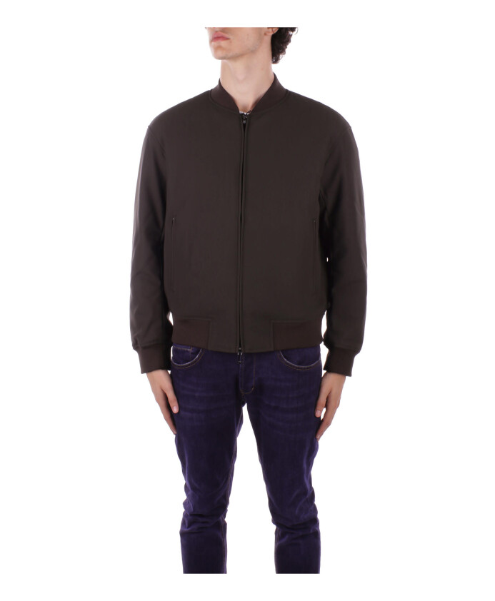 green-coats-with-logo-zipper-closure