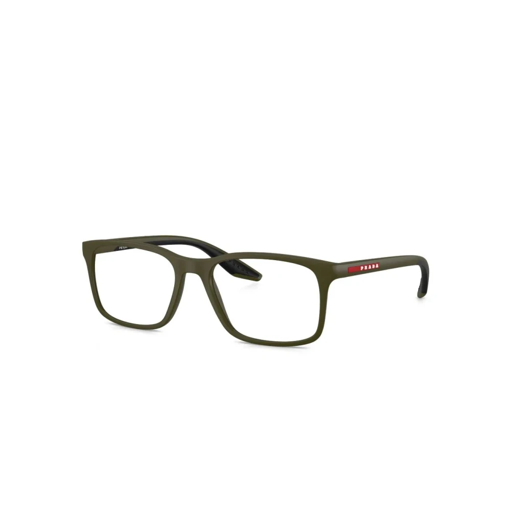 Prada Men's Green Glasses, 52 Mm, Ps 08Rv 15X1o1 Optical Frame