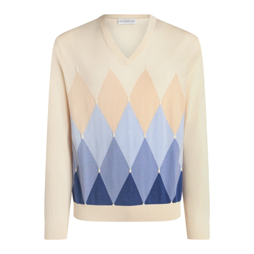 Ballantyne Beige Sweaters Multicolor Heren
