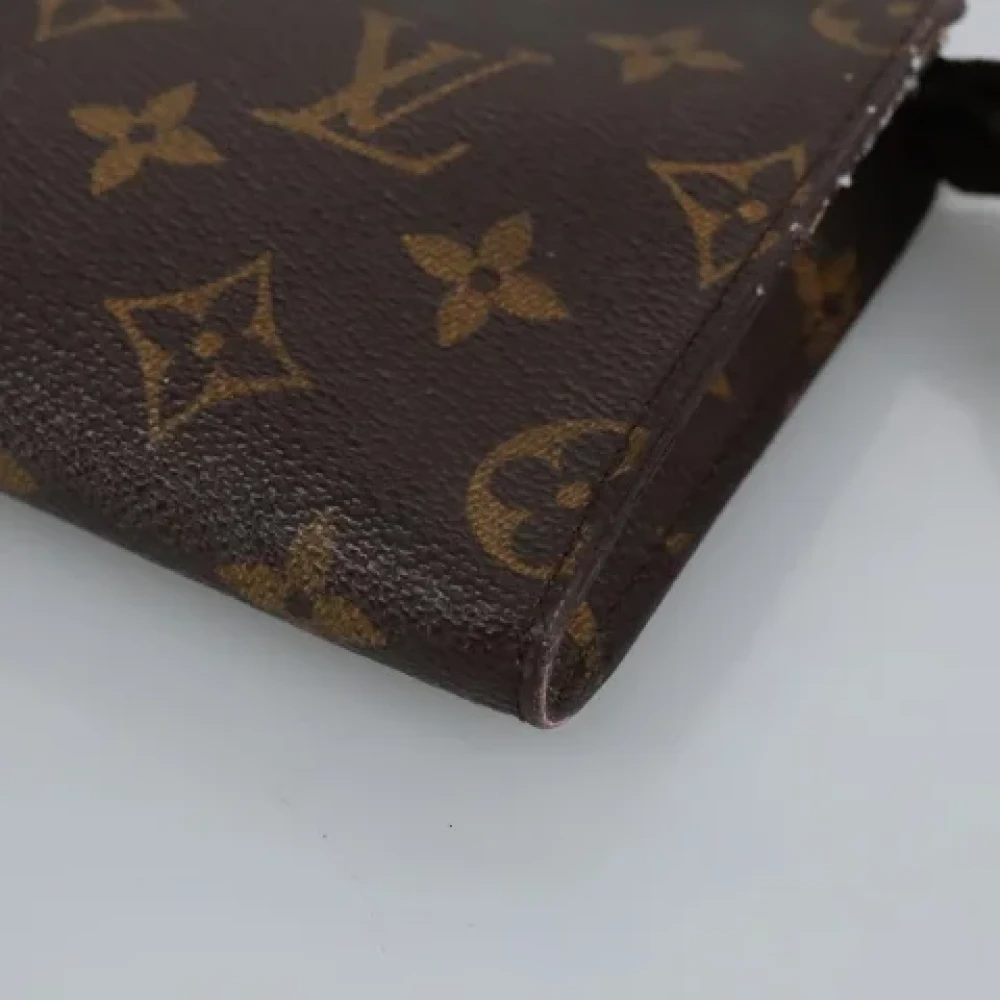 Louis Vuitton Vintage Pre-owned Canvas pouches Brown Dames