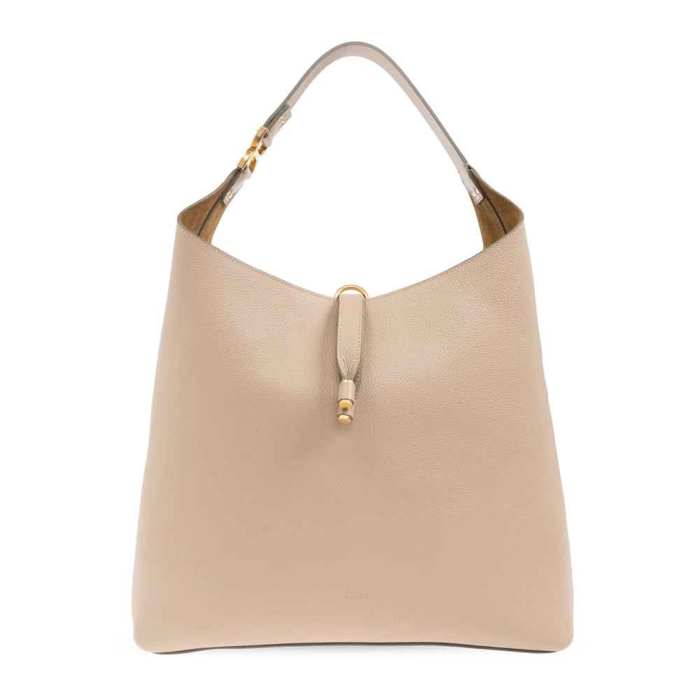 Chloé Tas Marcie Hobo type shopper Beige Dames
