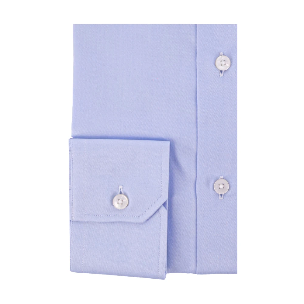 Xacus Klassieke Franse Kraag Lichtblauw Overhemd Blue Heren