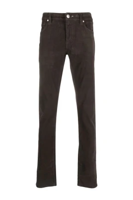 Bruna Straight Jeans med stretchtyg