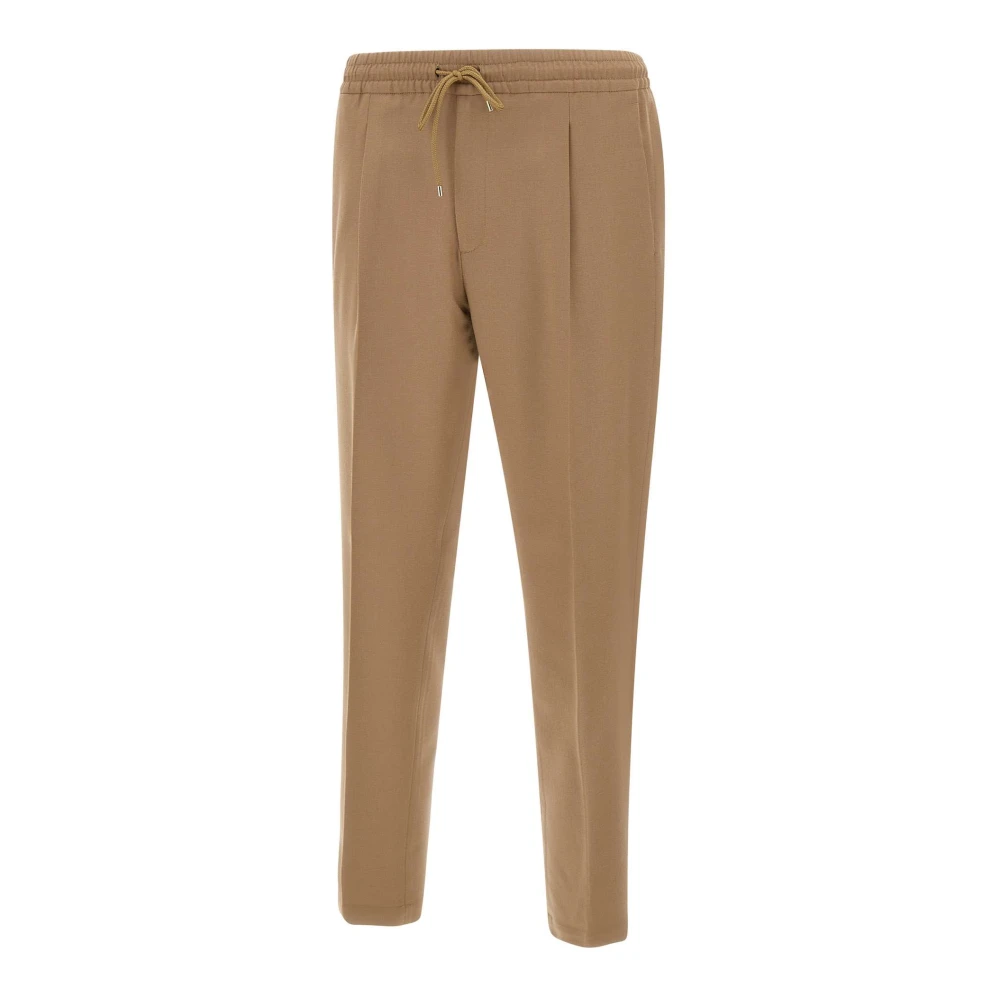 Briglia Heren Flanellen Broek in Bruin Brown Heren