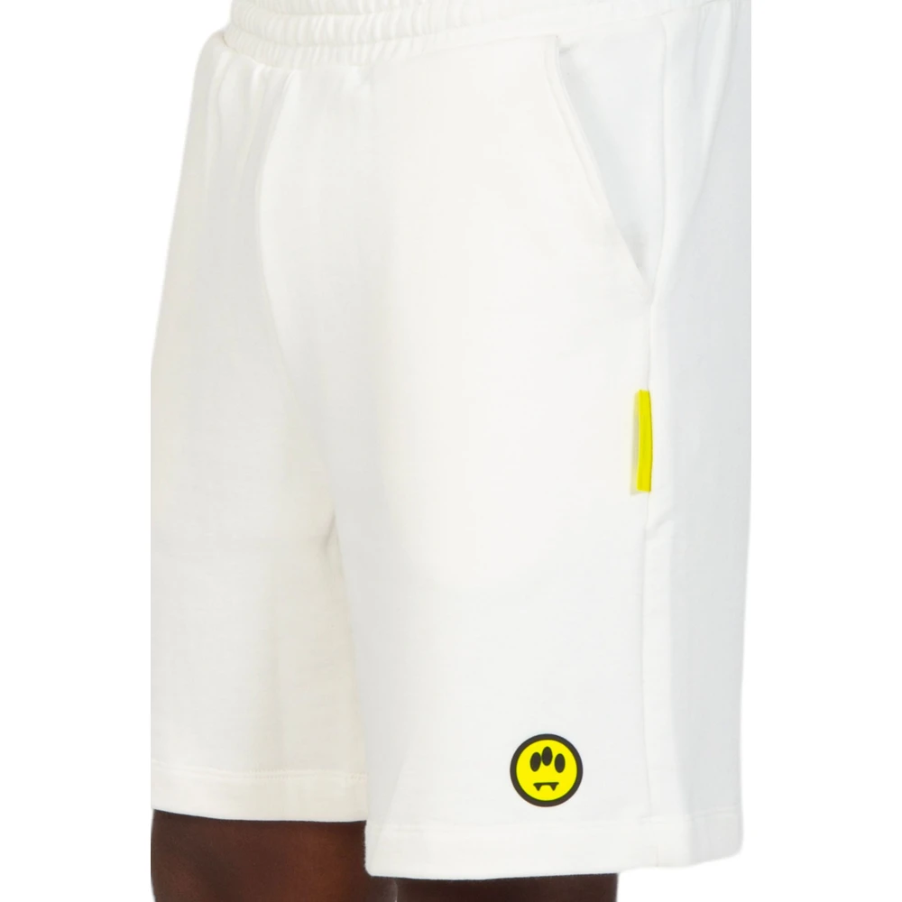 Barrow Iconic Smile Shorts White Heren