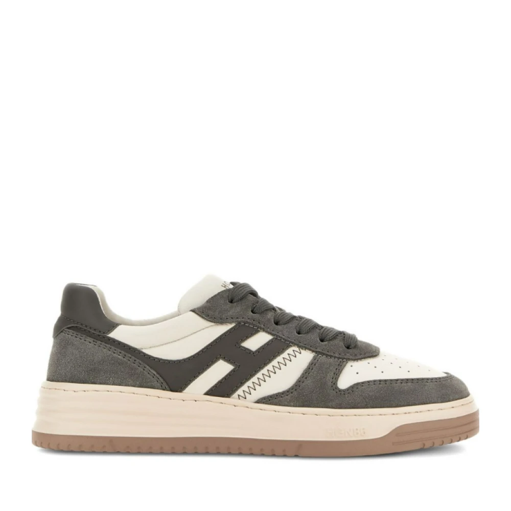 Hogan Men's Grey Sneakers H630 Stylish Shoes