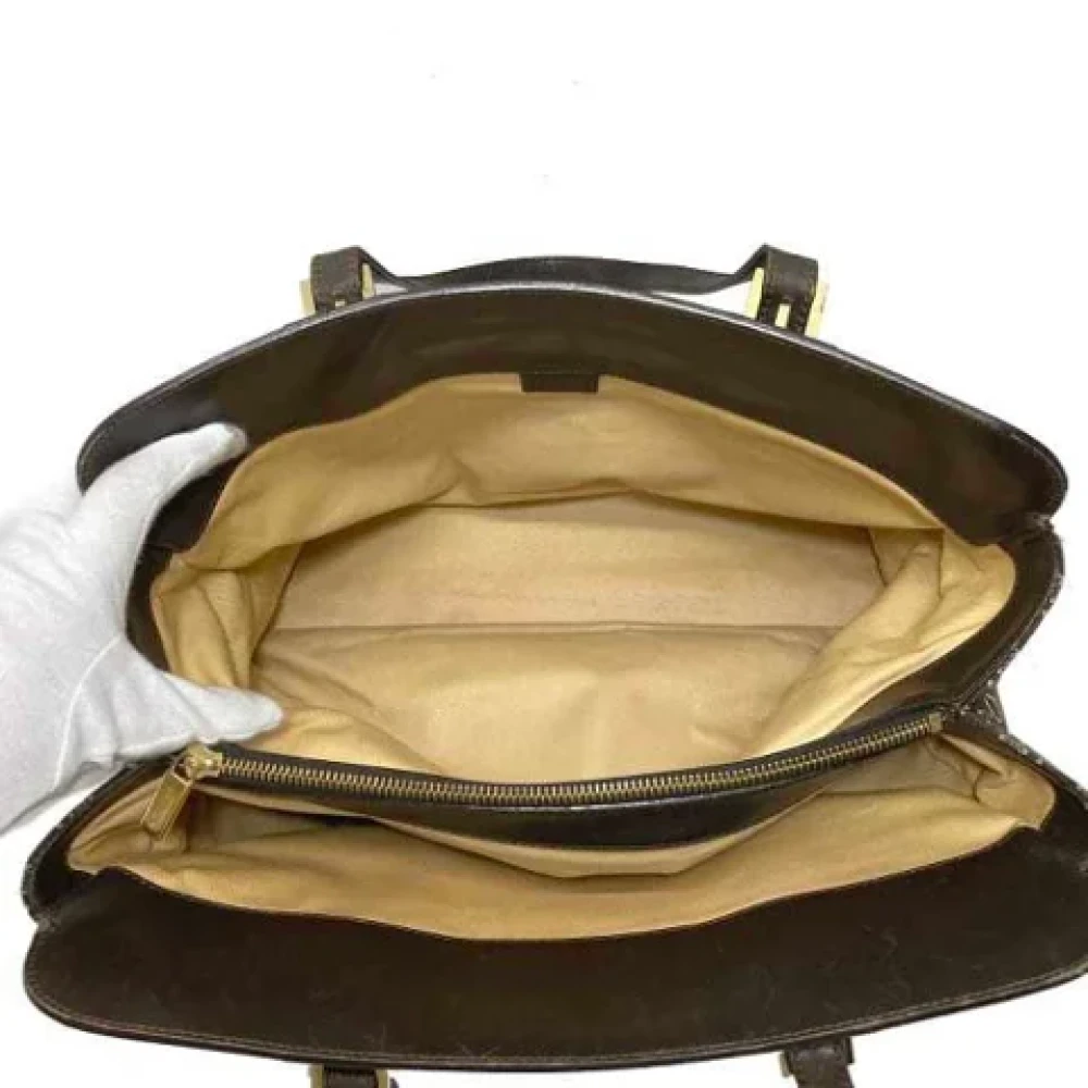 Celine Vintage Pre-owned Canvas totes Brown Dames