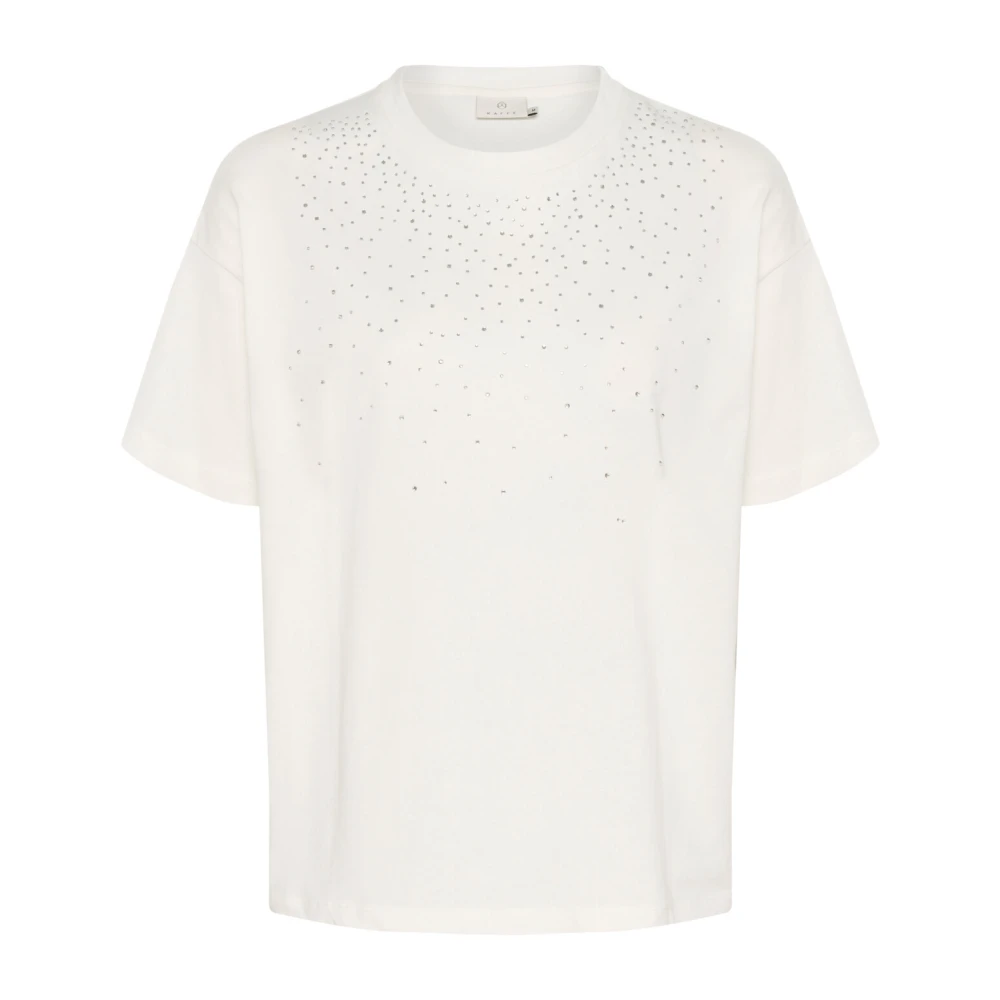 Kaffe - Tops > T-Shirts - White - Kaffe - Modalova