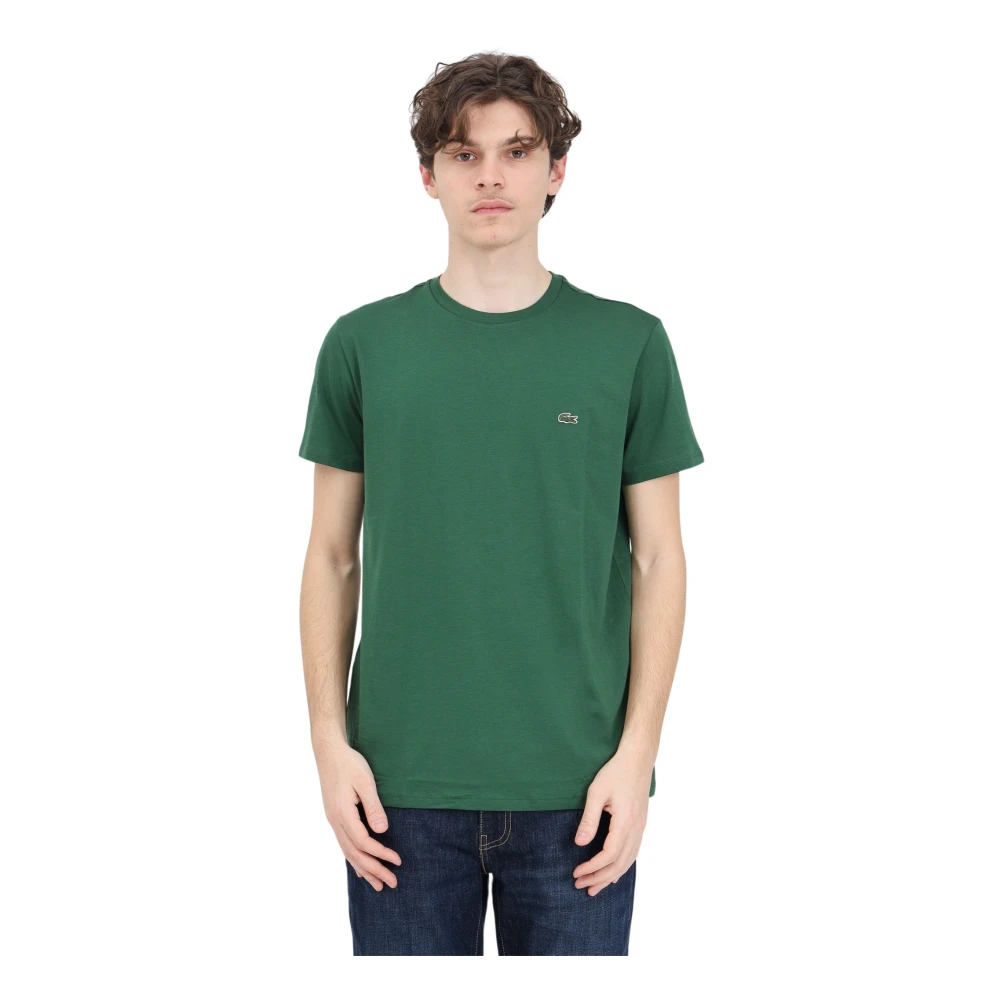 Lacoste T-Shirts Green, Herr