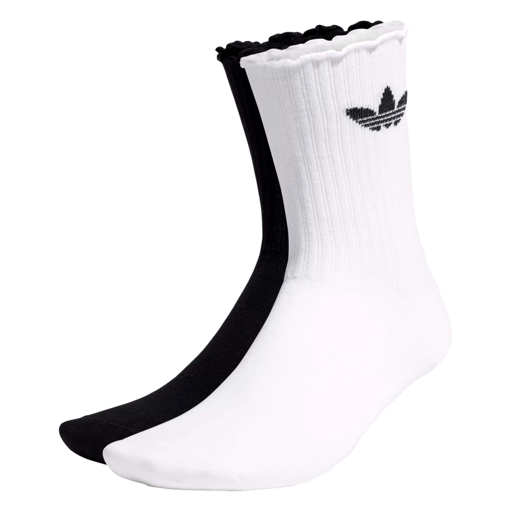 Adidas Ruffle Crew 2Pack Sokken White Dames