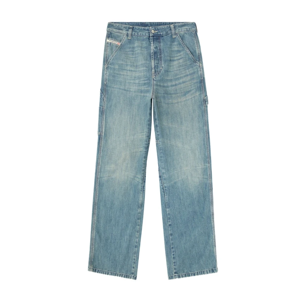 Diesel Homme Bleu Jeans, Taille: W30 Jeans Droits