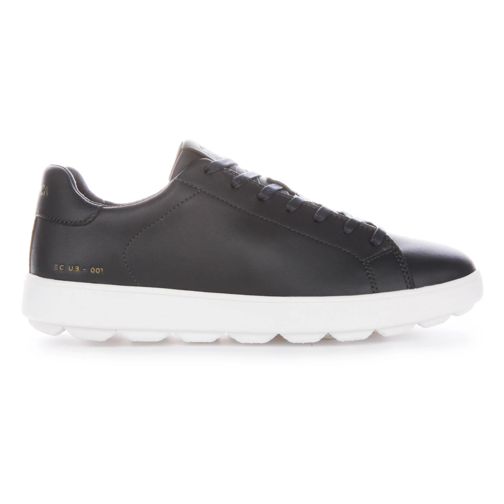 Geox Men's White Navy Trainers