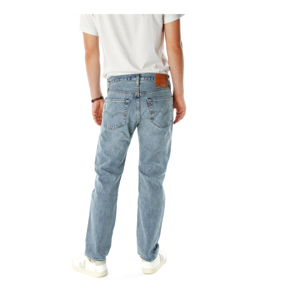 Levi's Original Fit Straight Jeans Blue Heren