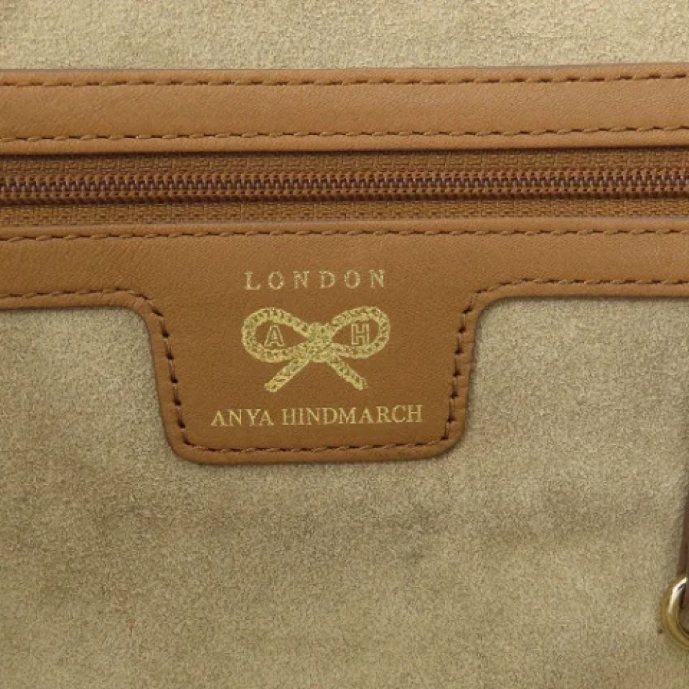 Anya Hindmarch Pre-owned Canvas totes Brown Dames