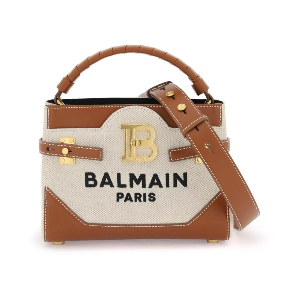 B Buzz 22 Canvas Top Handtas Balmain Dames Miinto.be