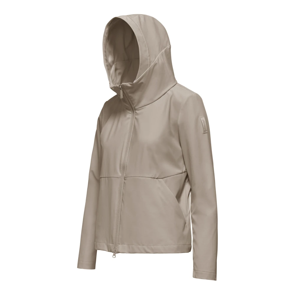 BomBoogie Niet-gevoerde regenjas Beige Dames