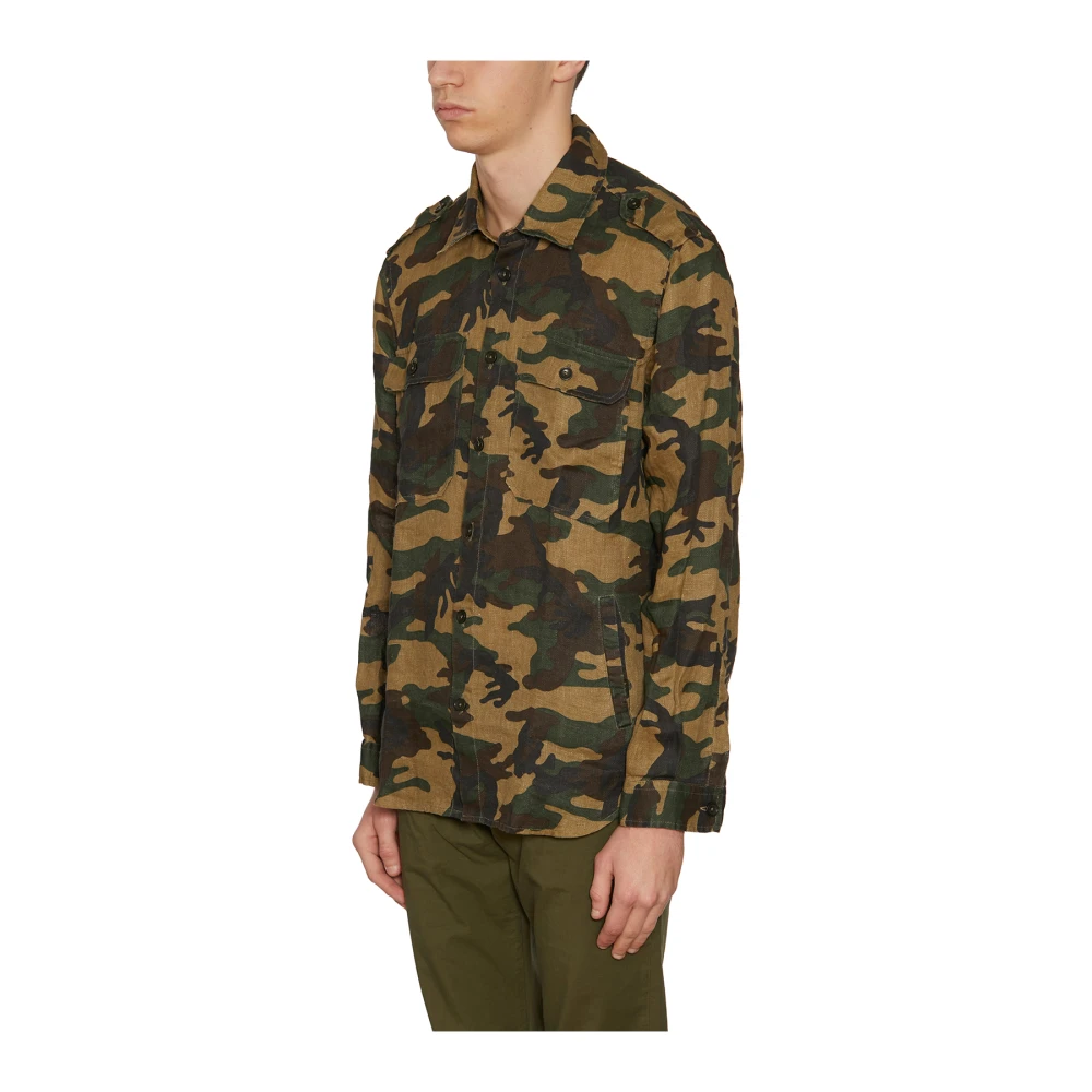 Daniele Alessandrini Stijlvolle Casual Overhemdencollectie Green Heren