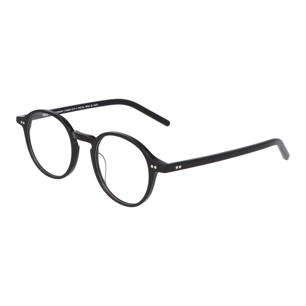 Kaleos Ronde acetaatbril Strasser Black Dames