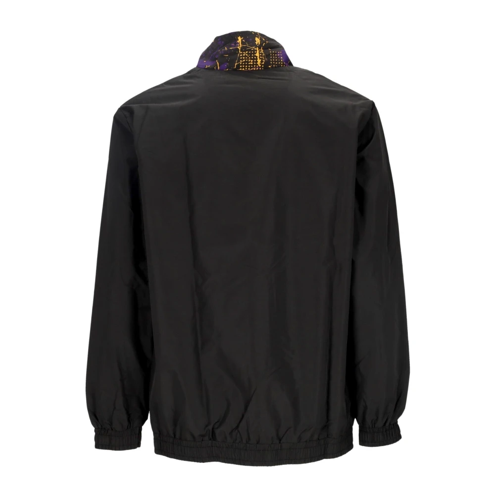new era NBA All Over Print Track Jacket Black Heren