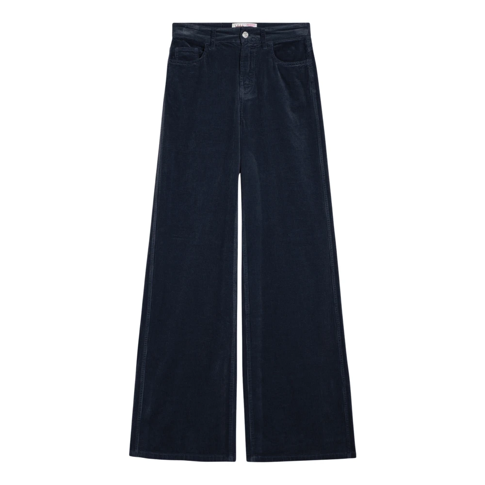 Department Five Wijde Broek Blue Dames