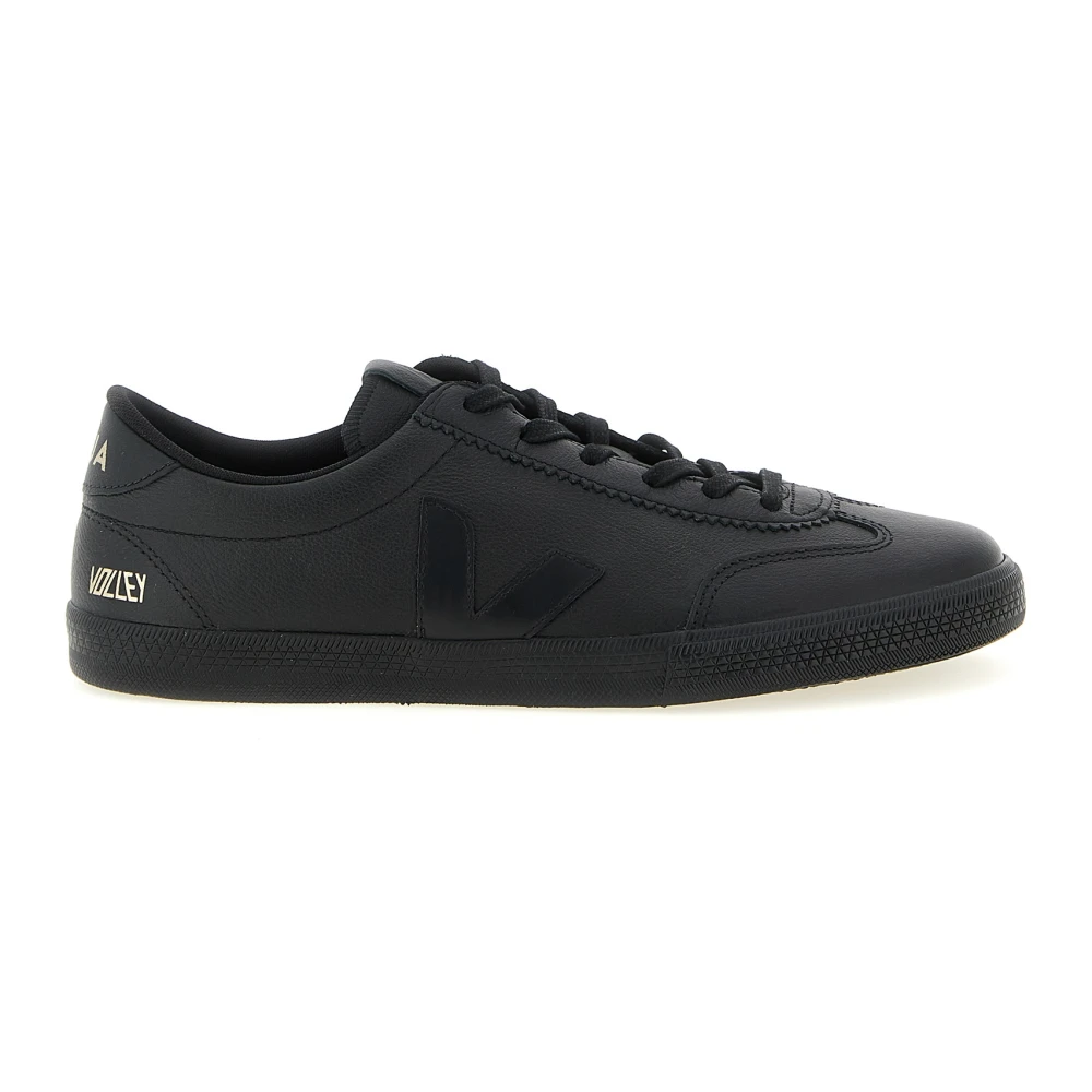Veja Volley Signature Leather Heren Schoenen Zwart