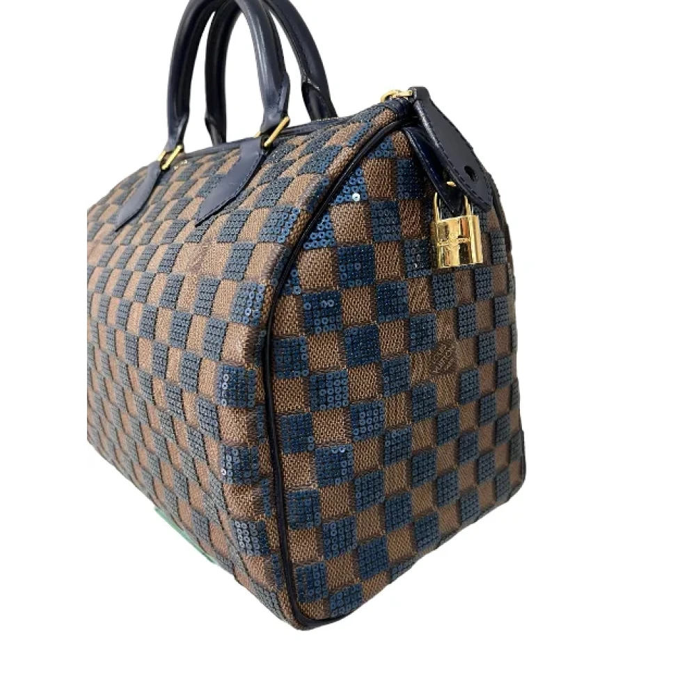Louis Vuitton Vintage Pre-owned Fabric handbags Brown Dames