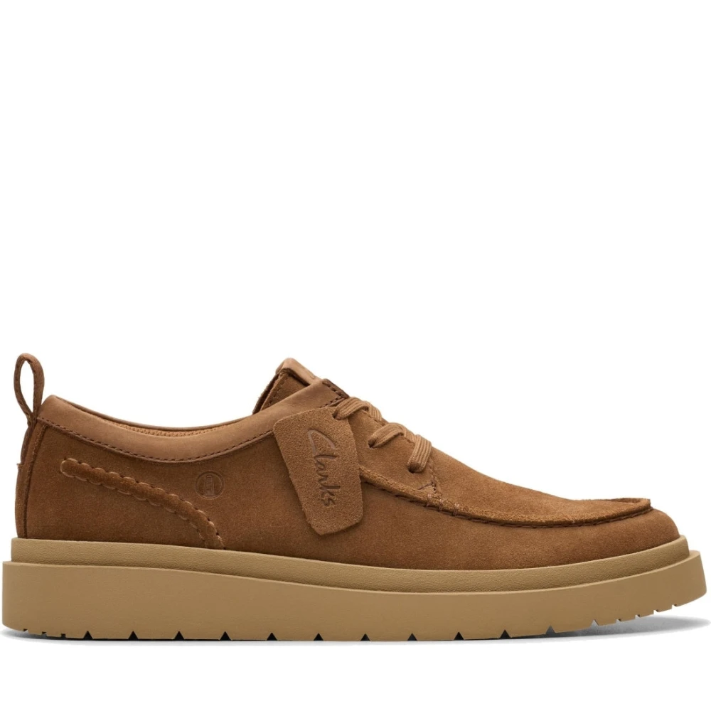 Clarks Men's Brown Laced Shoes, 9 Uk, Stylish Leisure Trainers