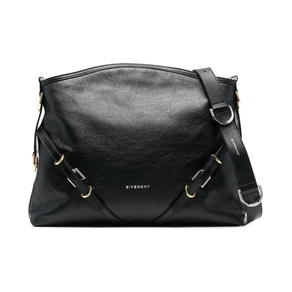 Givenchy Hobo bags Voyou Medium Shoulder Bag in zwart