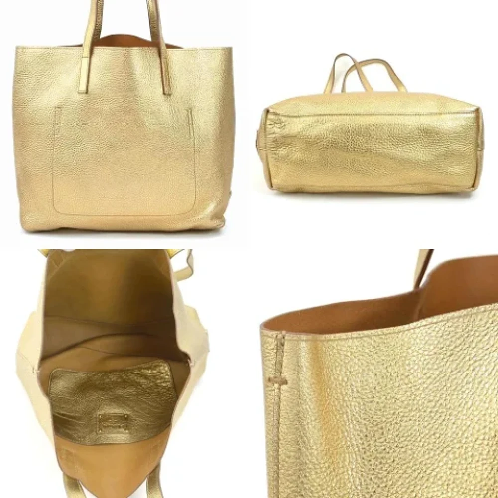 Prada Vintage Pre-owned Leather prada-bags Yellow Dames